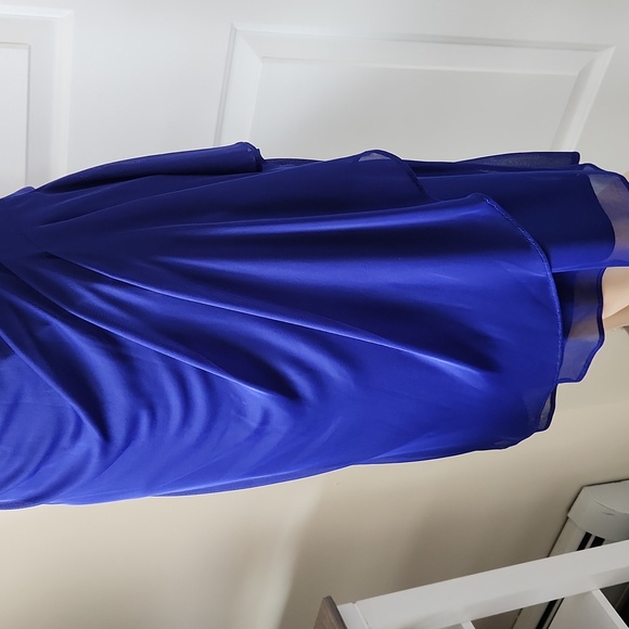 Collection Dressbarn Cocktail Dress 6, Royal Blue - Picture 3 of 13
